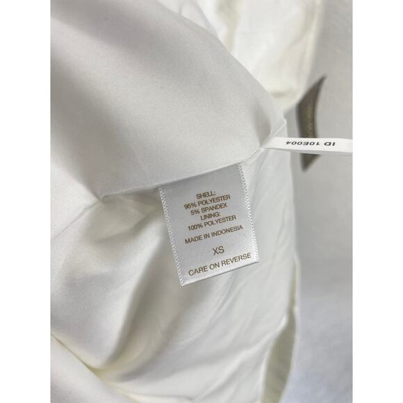 Eva Mendes Collection Solange Dress Women’s 4 White Fit Flare Midi Elegant NWT - Picture 12 of 12